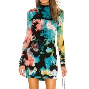 Cotton Citizen Ibiza mini dress chromatic blast, S